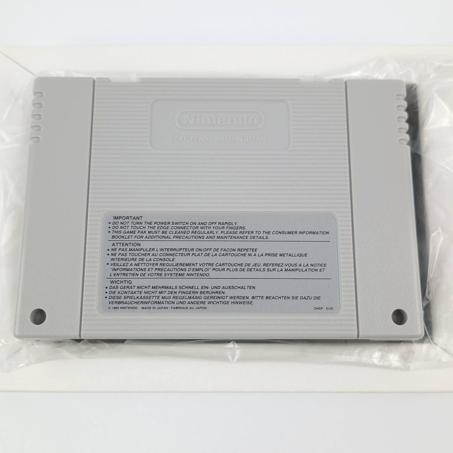 Super Nintendo Spiel : Super Star Wars Return of the Jedi - SNES OVP PAL EUR