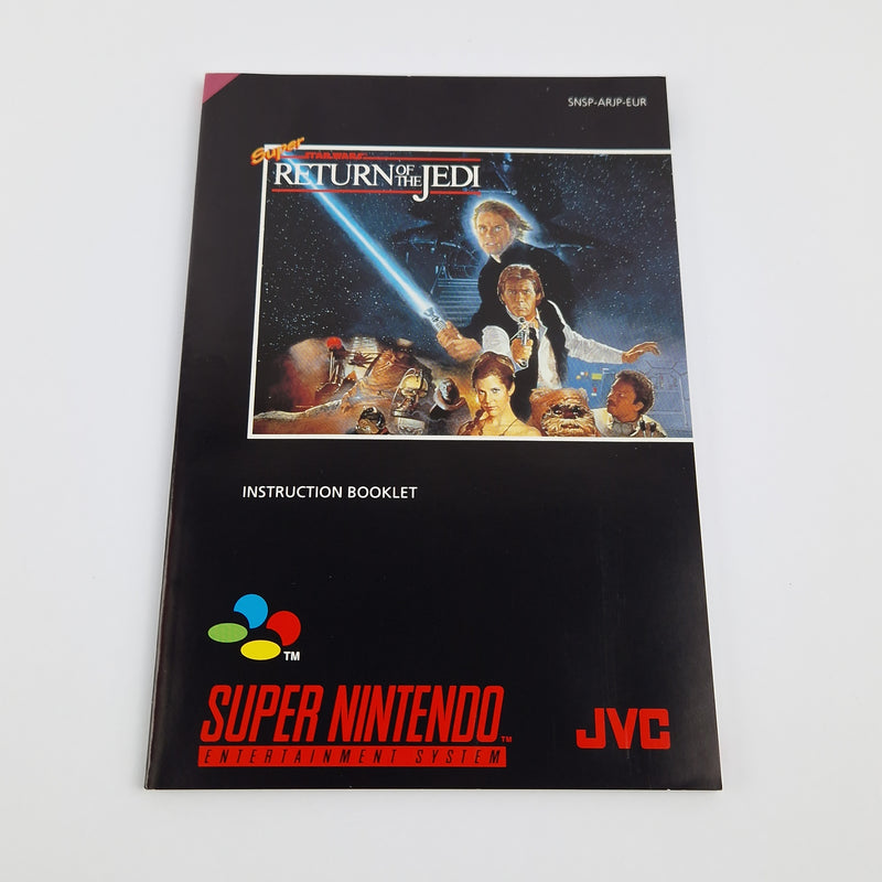 Super Nintendo Spiel : Super Star Wars Return of the Jedi - SNES OVP PAL EUR