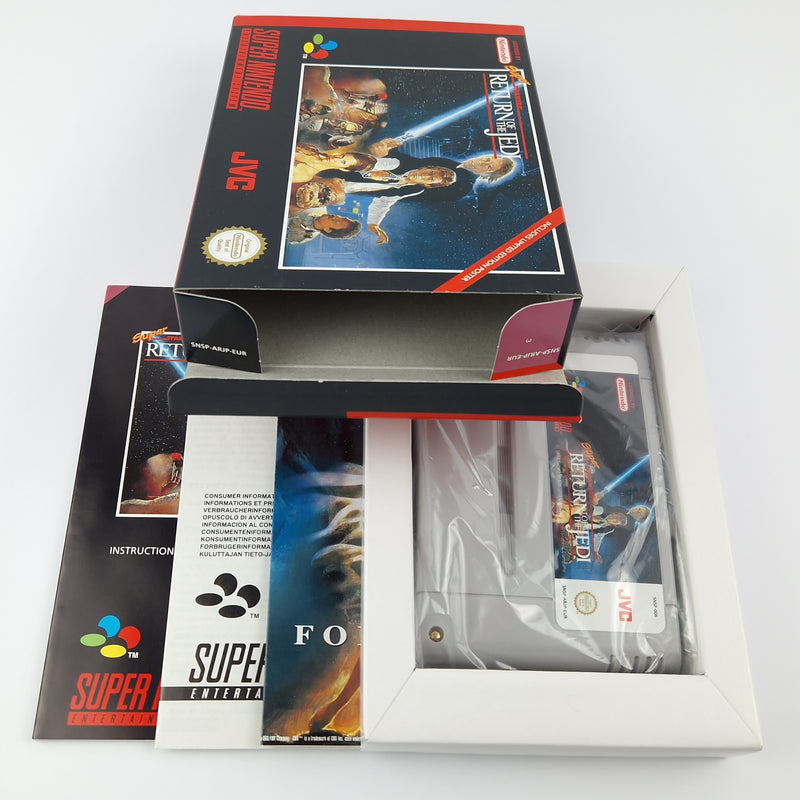 Super Nintendo Spiel : Super Star Wars Return of the Jedi - SNES OVP PAL EUR