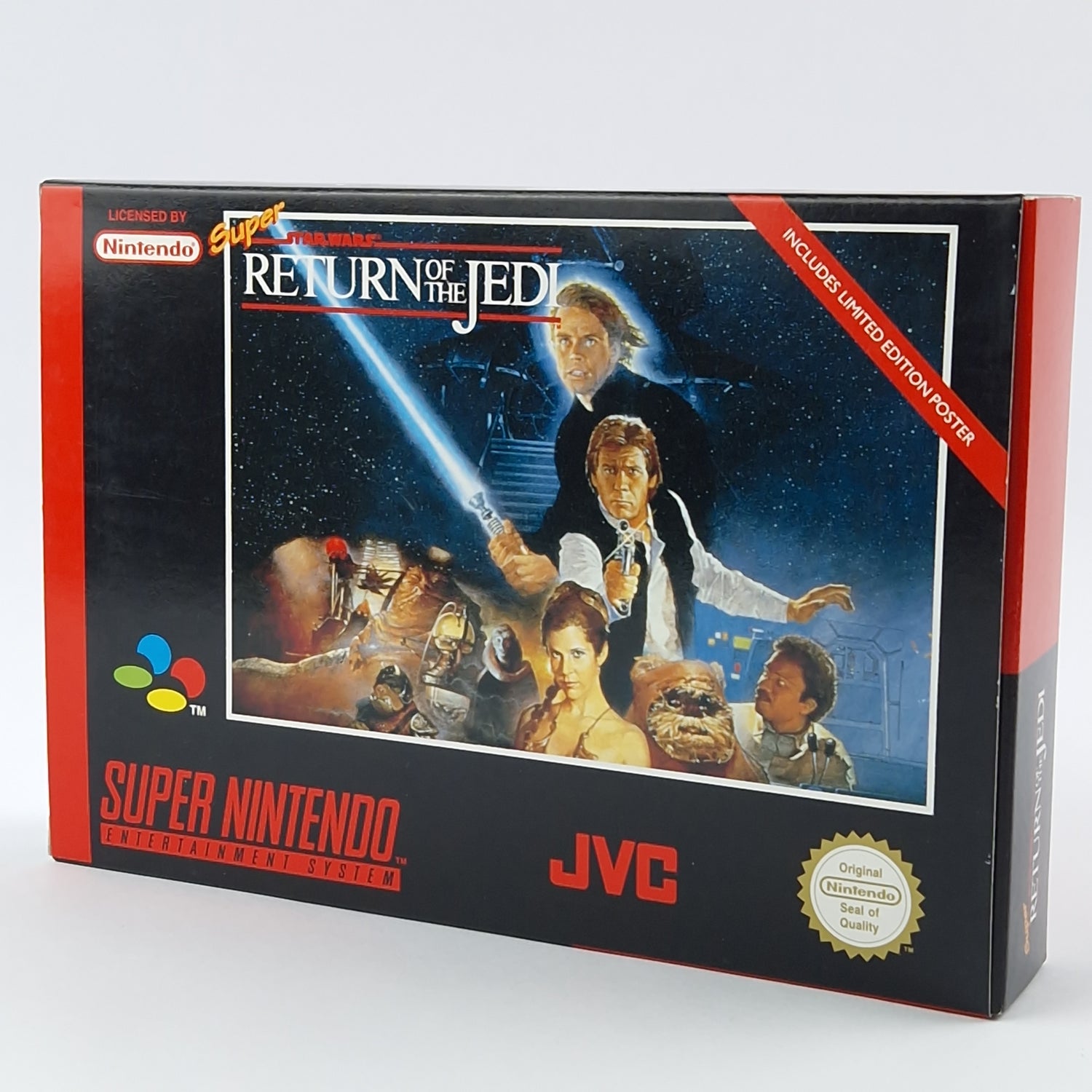 Super Nintendo Game: Super Star Wars Return of the Jedi - SNES OVP PAL EUR