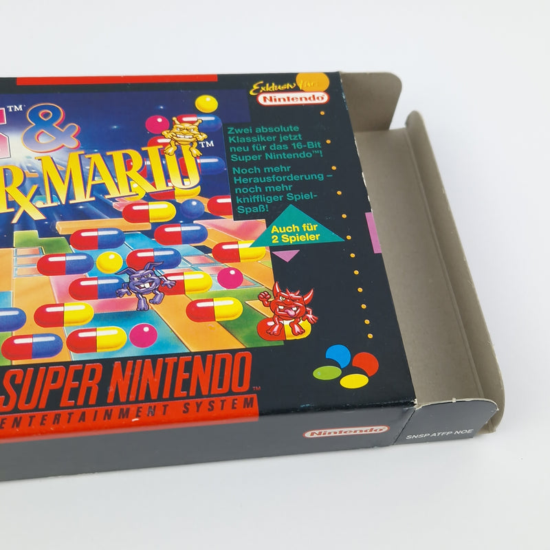 Super Nintendo Spiel : Tetris & Dr. Mario - Modul Anleitung OVP cib / SNES PAL