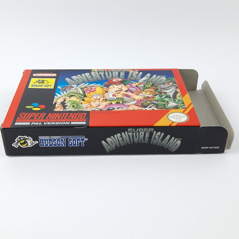 Super Nintendo Spiel : Super Adventure Island - Modul Anleitung OVP cib / SNES