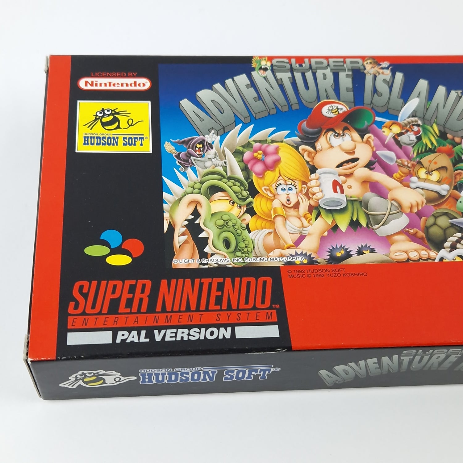 Super Nintendo Game: Super Adventure Island - Module Instructions OVP cib / SNES