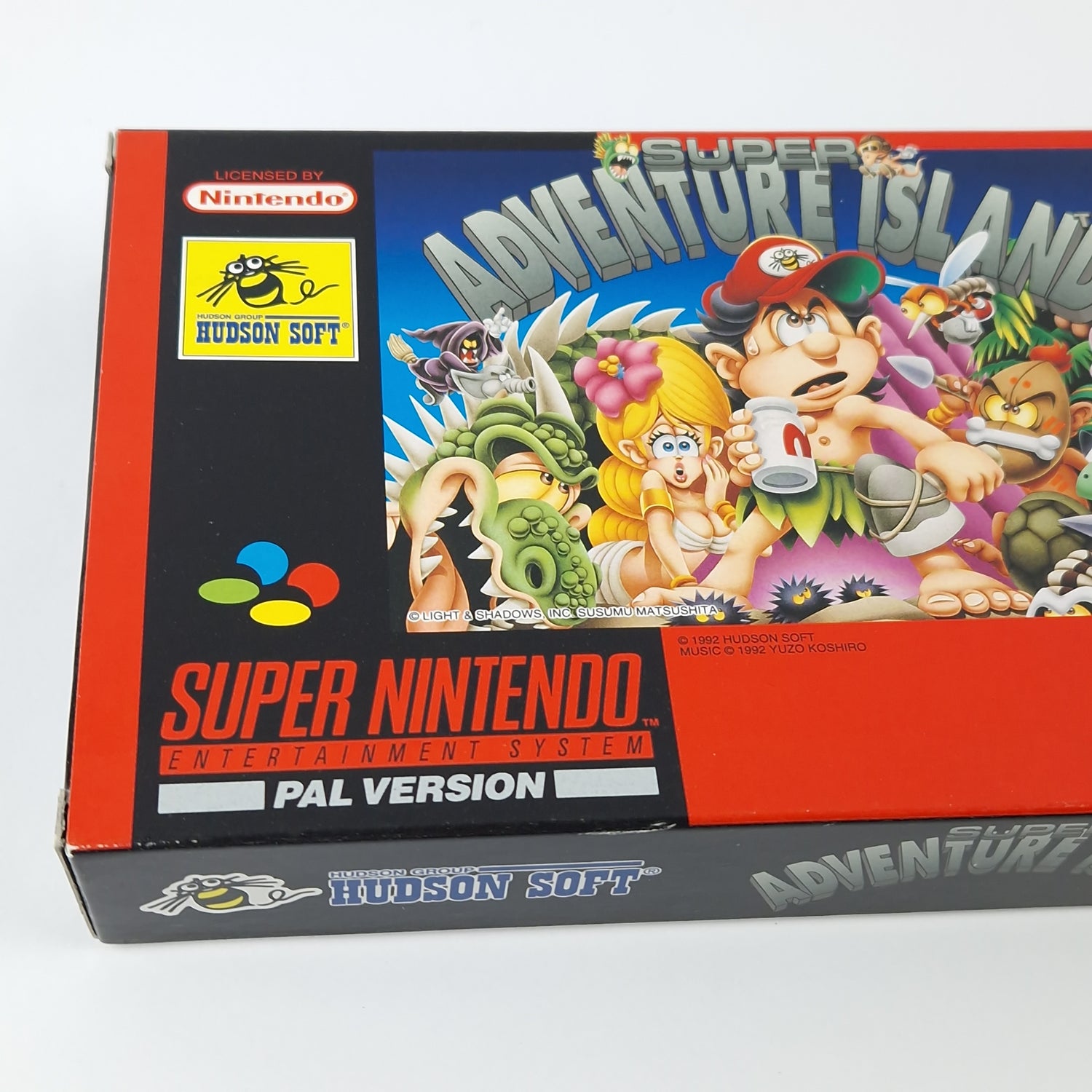 Super Nintendo Spiel : Super Adventure Island - Modul Anleitung OVP cib / SNES