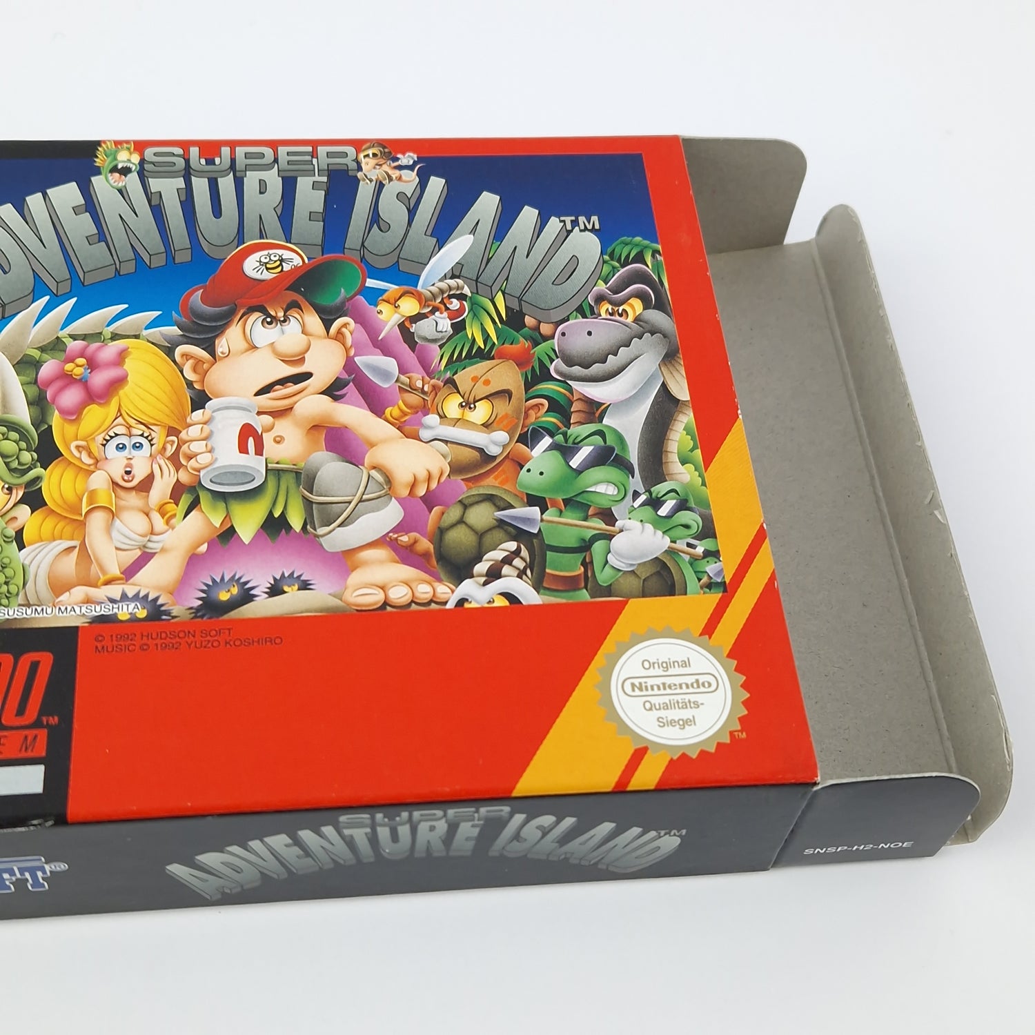 Super Nintendo Game: Super Adventure Island - Module Instructions OVP cib / SNES