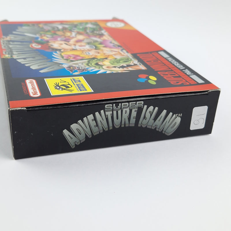 Super Nintendo Spiel : Super Adventure Island - Modul Anleitung OVP cib / SNES