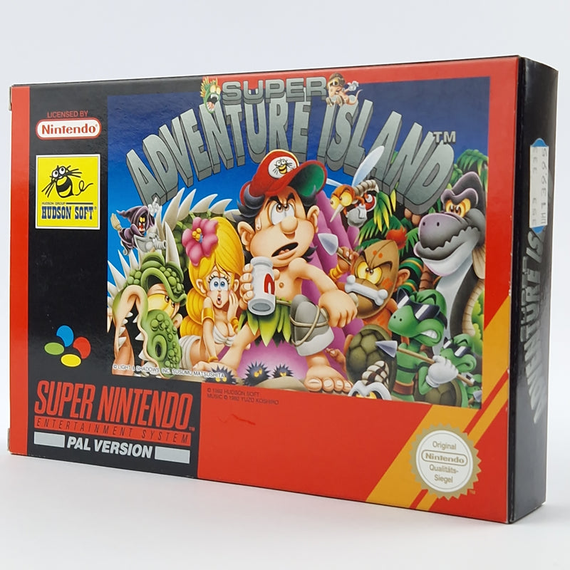 Super Nintendo Spiel : Super Adventure Island - Modul Anleitung OVP cib / SNES