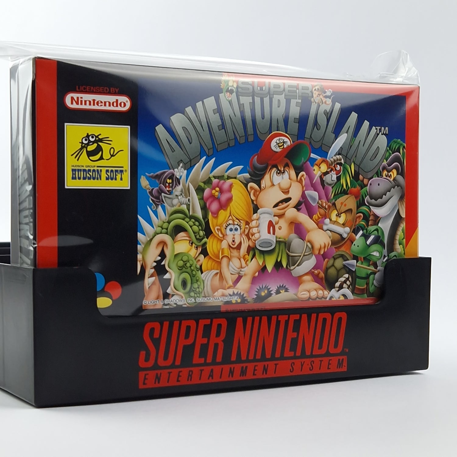 Super Nintendo Game: Super Adventure Island - Module Instructions OVP cib / SNES