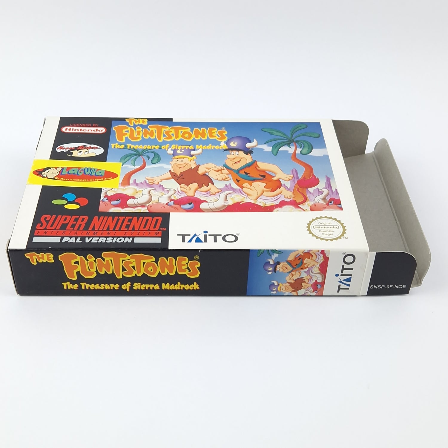 Super Nintendo Game: The Flintstones The Treasure of Sierra Madrock - SNES OVP