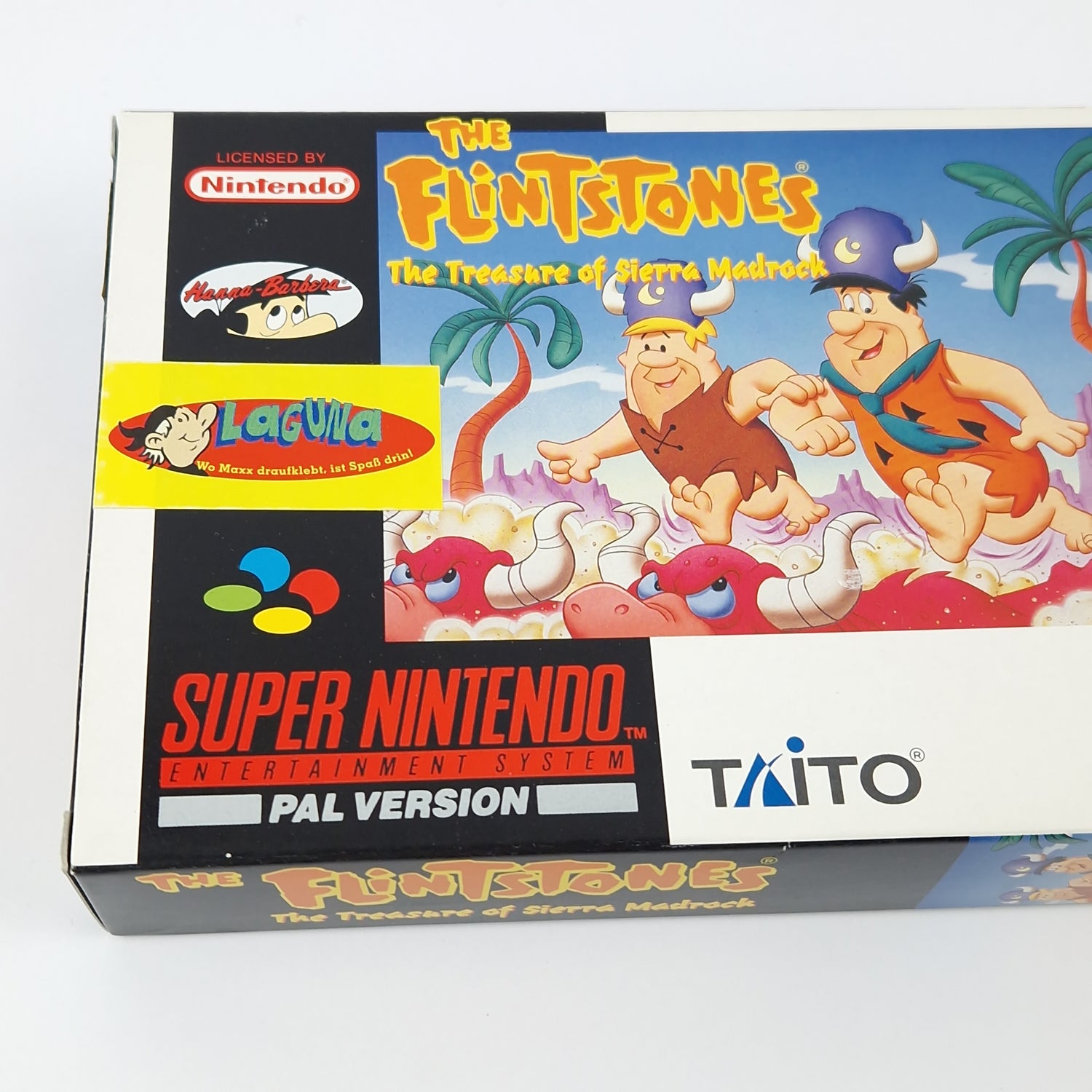 Super Nintendo Game: The Flintstones The Treasure of Sierra Madrock - SNES OVP