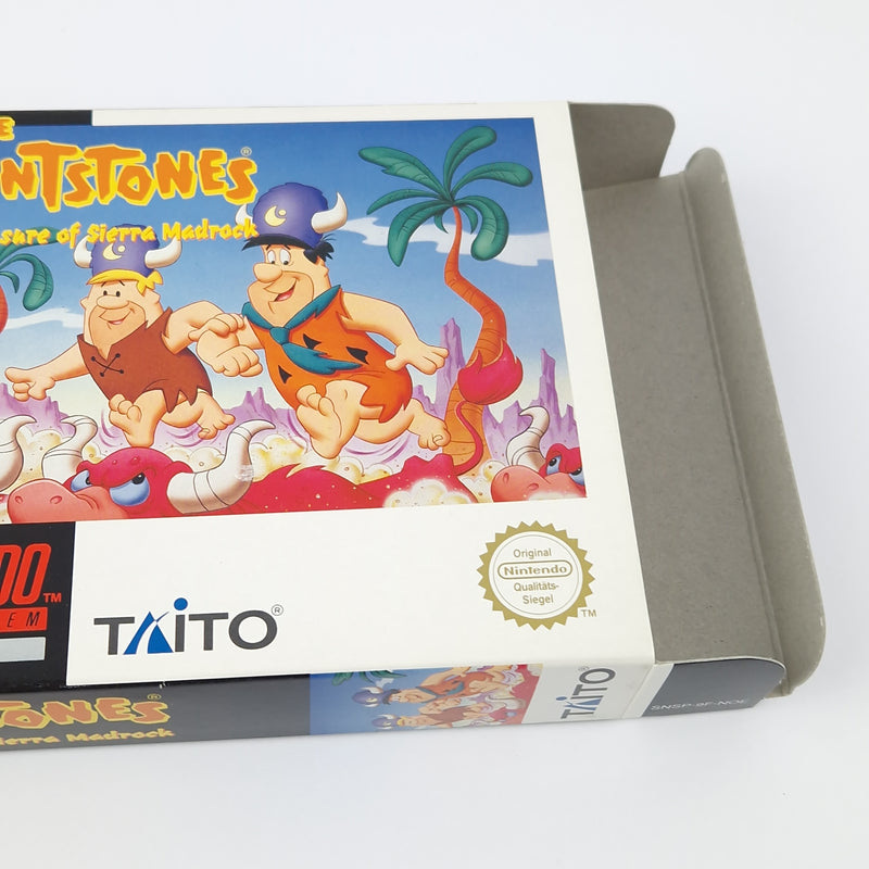 Super Nintendo Game: The Flintstones The Treasure of Sierra Madrock - SNES OVP