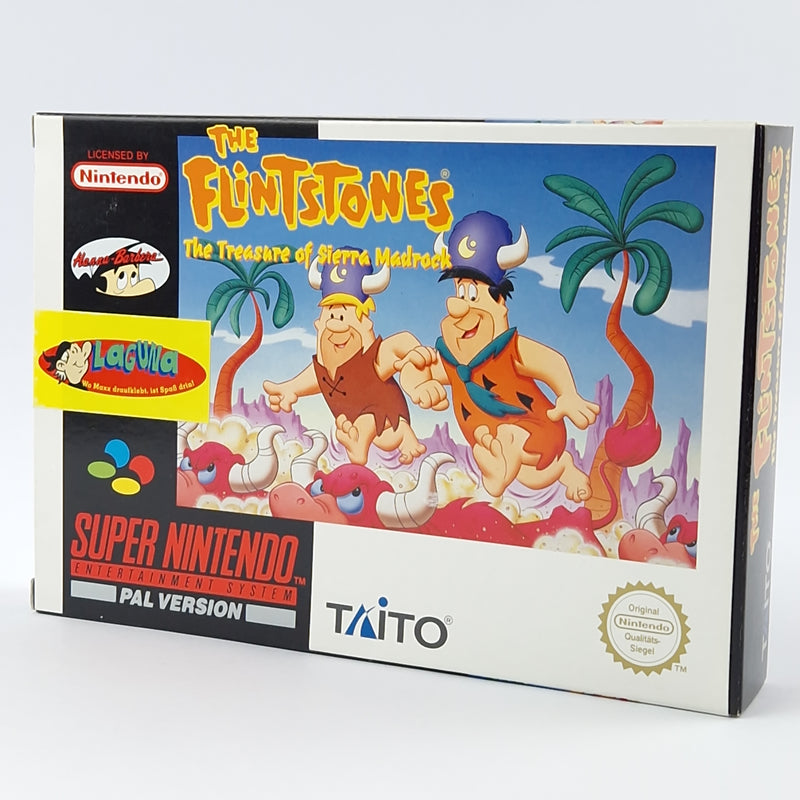 Super Nintendo Game: The Flintstones The Treasure of Sierra Madrock - SNES OVP