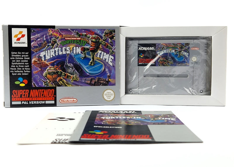 Super Nintendo Spiel : Teenage Mutant Hero Turtles IV Turtles in Time - SNES OVP