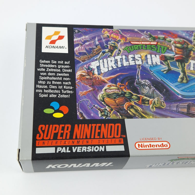 Super Nintendo Spiel : Teenage Mutant Hero Turtles IV Turtles in Time - SNES OVP