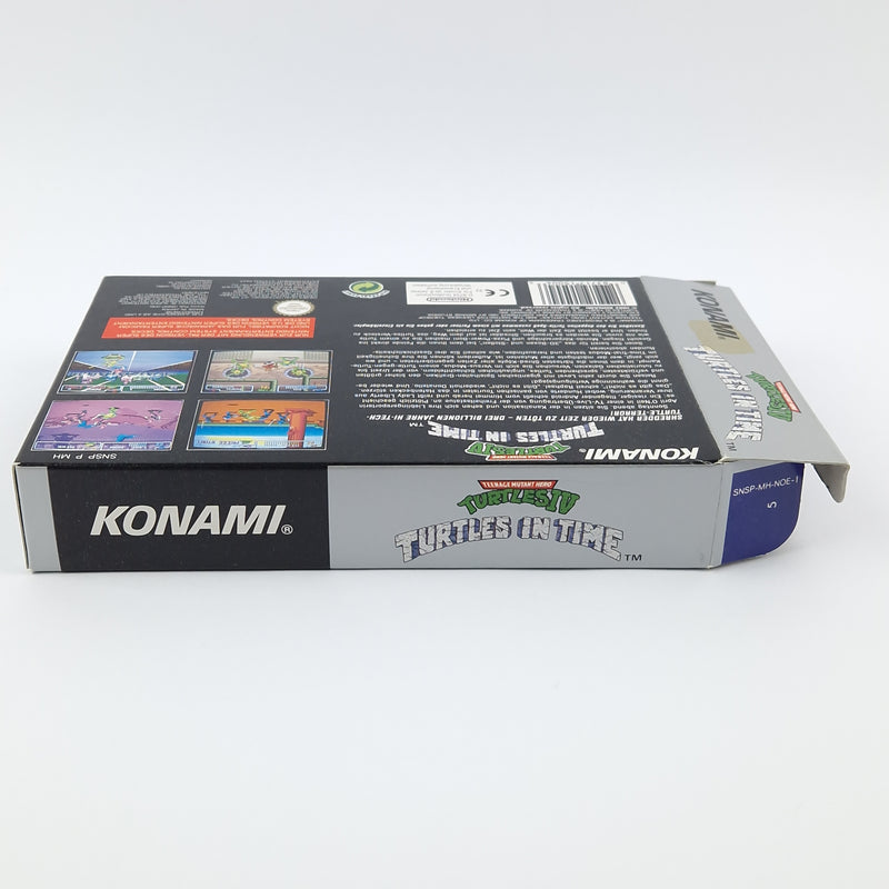 Super Nintendo Spiel : Teenage Mutant Hero Turtles IV Turtles in Time - SNES OVP