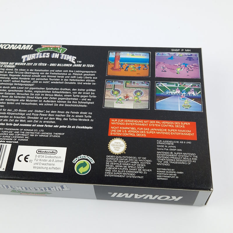 Super Nintendo Spiel : Teenage Mutant Hero Turtles IV Turtles in Time - SNES OVP
