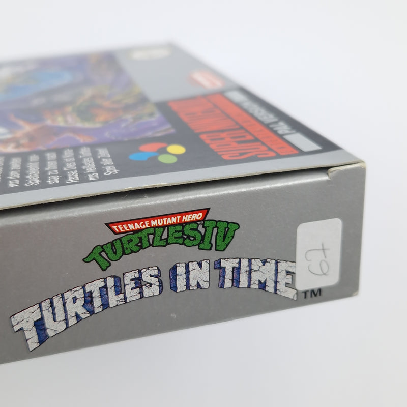 Super Nintendo Spiel : Teenage Mutant Hero Turtles IV Turtles in Time - SNES OVP