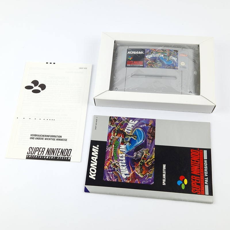 Super Nintendo Spiel : Teenage Mutant Hero Turtles IV Turtles in Time - SNES OVP