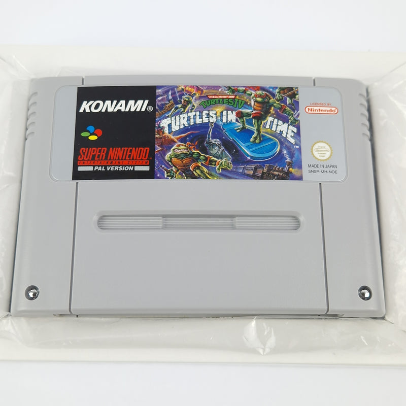Super Nintendo Spiel : Teenage Mutant Hero Turtles IV Turtles in Time - SNES OVP
