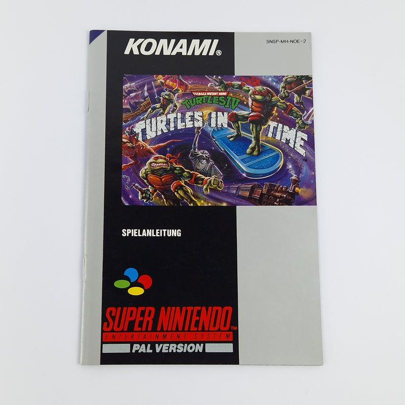 Super Nintendo Spiel : Teenage Mutant Hero Turtles IV Turtles in Time - SNES OVP