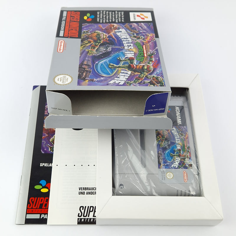 Super Nintendo Spiel : Teenage Mutant Hero Turtles IV Turtles in Time - SNES OVP