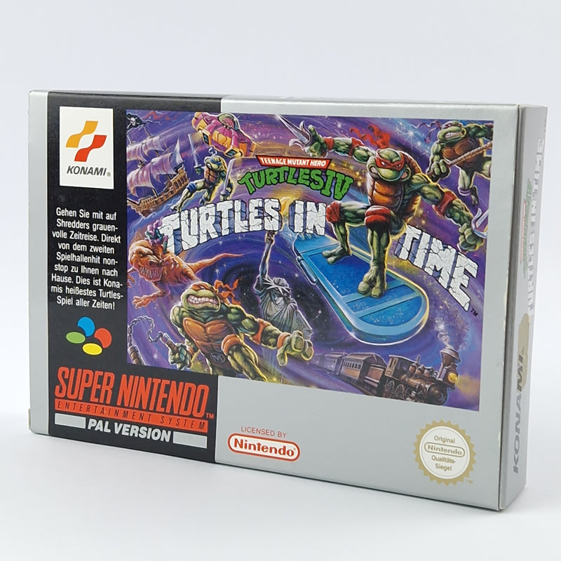 Super Nintendo Spiel : Teenage Mutant Hero Turtles IV Turtles in Time - SNES OVP