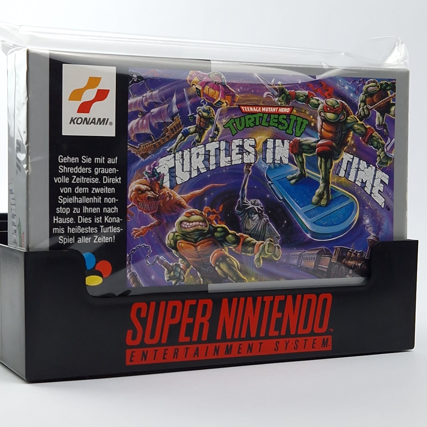 Super Nintendo Spiel : Teenage Mutant Hero Turtles IV Turtles in Time - SNES OVP