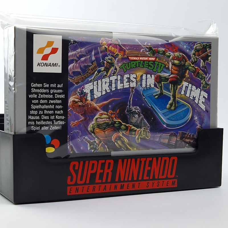 Super Nintendo Spiel : Teenage Mutant Hero Turtles IV Turtles in Time - SNES OVP