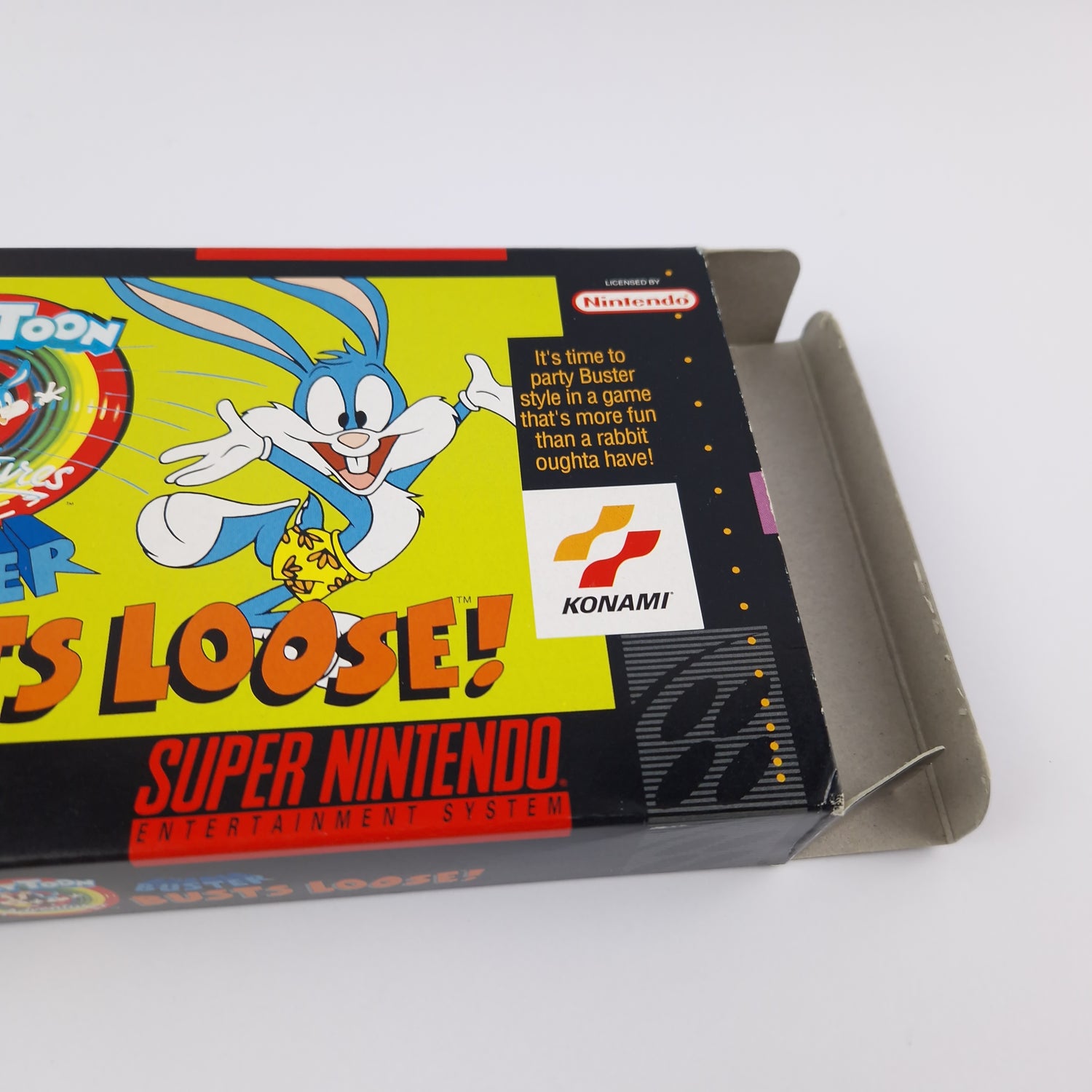 Super Nintendo Game: Tiny Toon Adventures Buster Busts Loose - SNES USA OVP