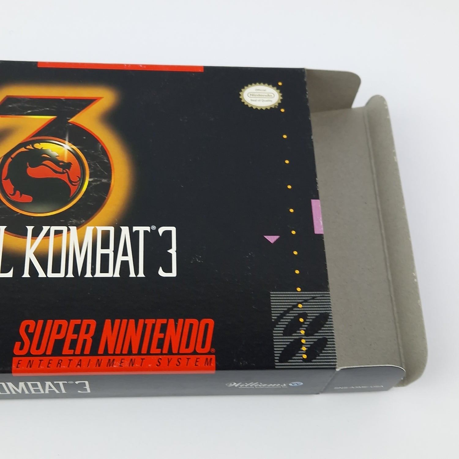 Super Nintendo Game: Mortal Kombat 3 - Cartridge Manual Box OVP | SNES USA