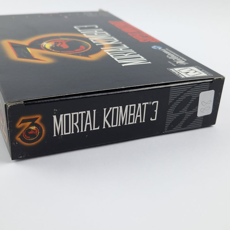 Super Nintendo Game: Mortal Kombat 3 - Cartridge Manual Box OVP | SNES USA