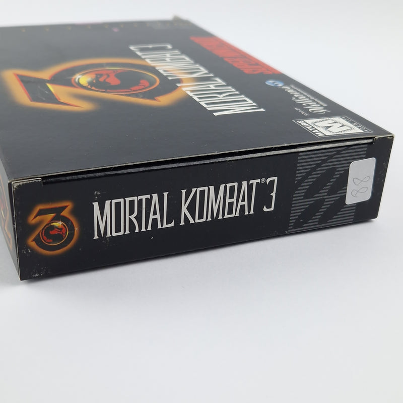 Super Nintendo Spiel : Mortal Kombat 3 - Cartridge Manual Box OVP | SNES USA