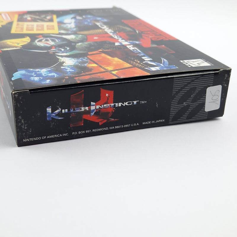 Super Nintendo Spiel : Killer Instinct + Music CD - SNES OVP BOX NTSC-U/C USA