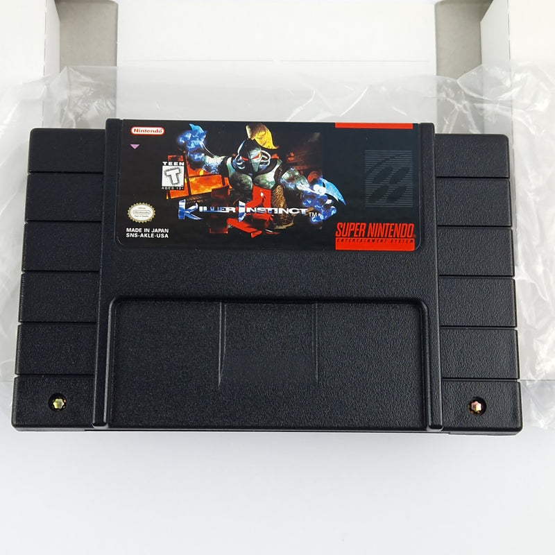 Super Nintendo Spiel : Killer Instinct + Music CD - SNES OVP BOX NTSC-U/C USA