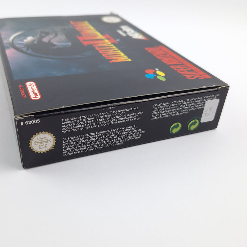 Super Nintendo Game: Mortal Kombat II - Module Instructions OVP cib | SNES PAL EUR