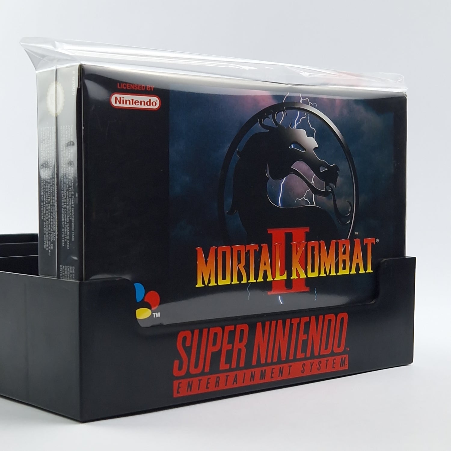 Super Nintendo Game: Mortal Kombat II - Module Instructions OVP cib | SNES PAL EUR