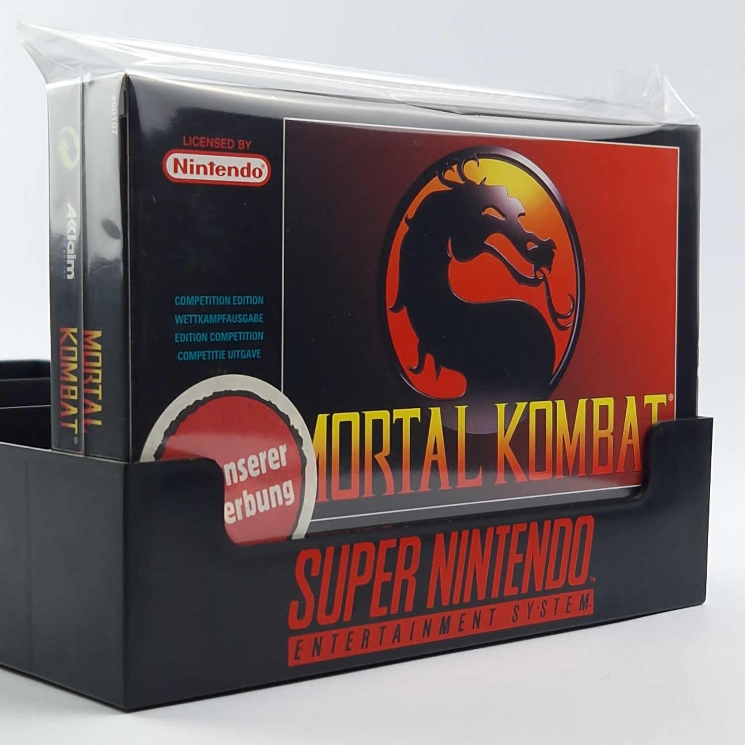 Super Nintendo Game: Mortal Kombat - Module Instructions OVP cib | SNES PAL EUR