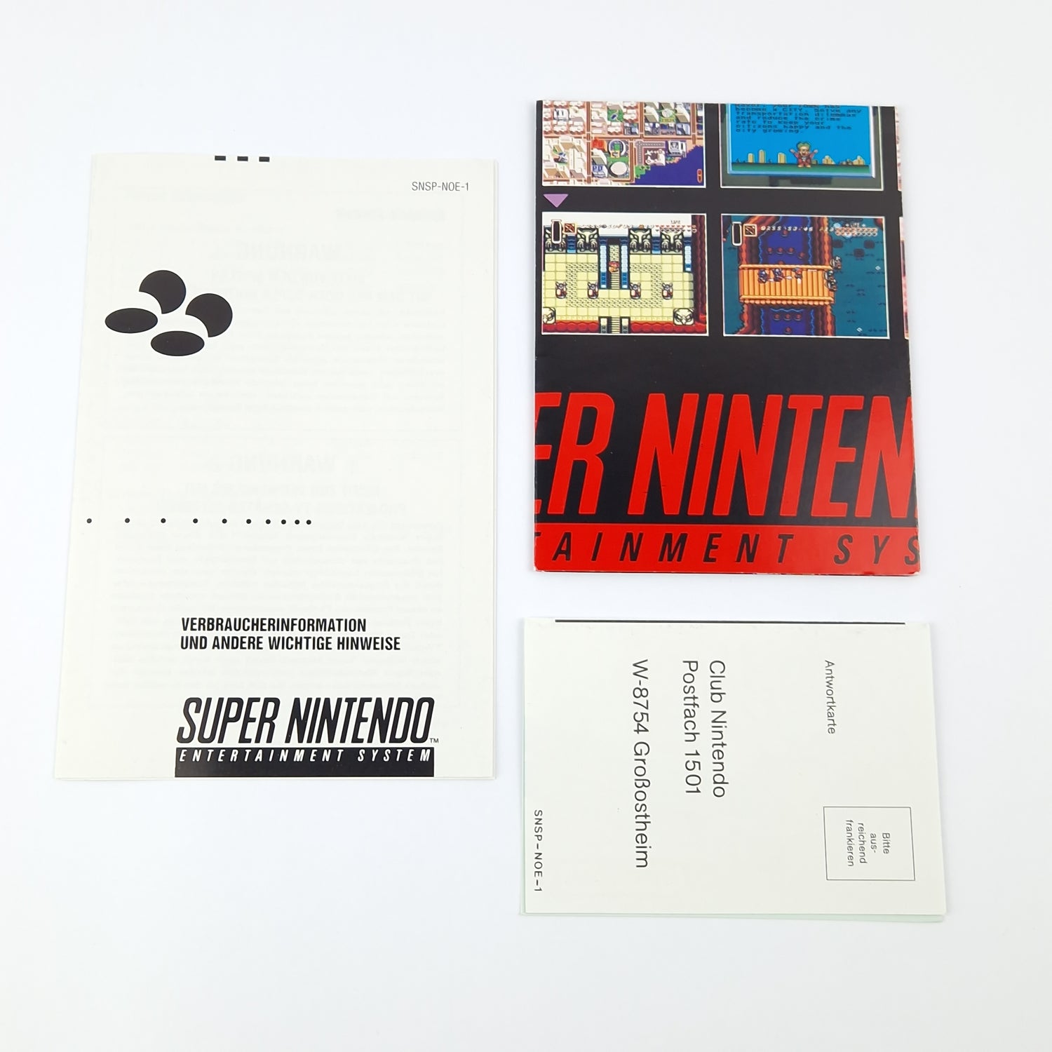 Super Nintendo Spiel : Bubsy - Modul Anleitung OVP cib | SNES PAL NOE