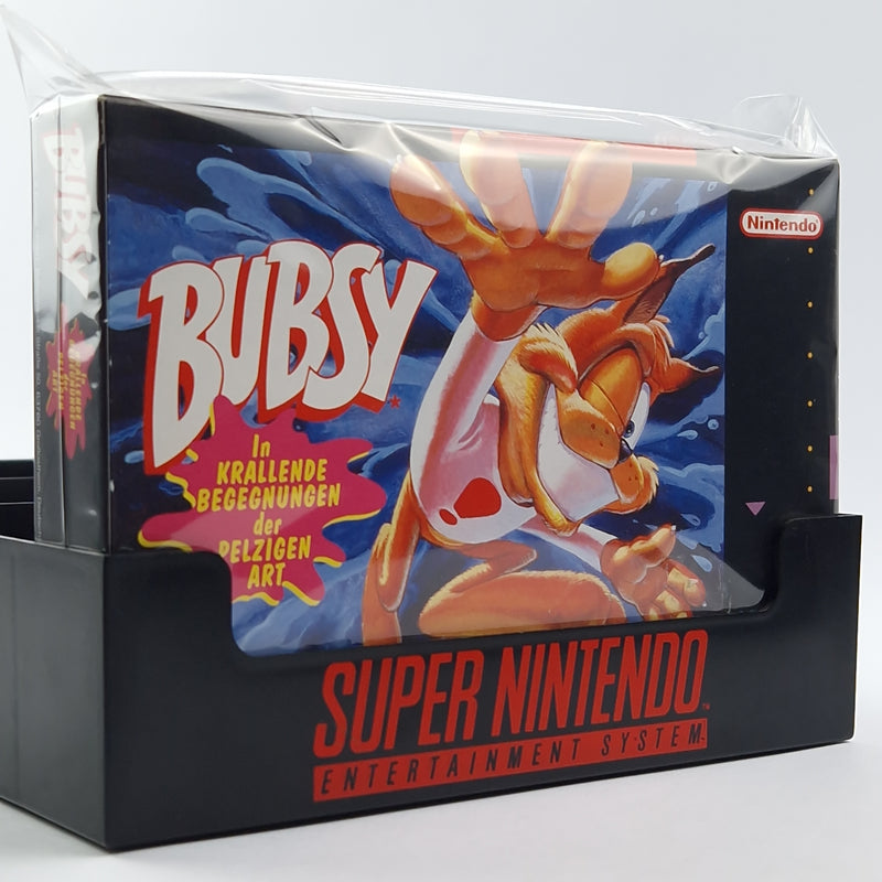 Super Nintendo Game: Bubsy - Module Instructions OVP cib | SNES PAL NOE