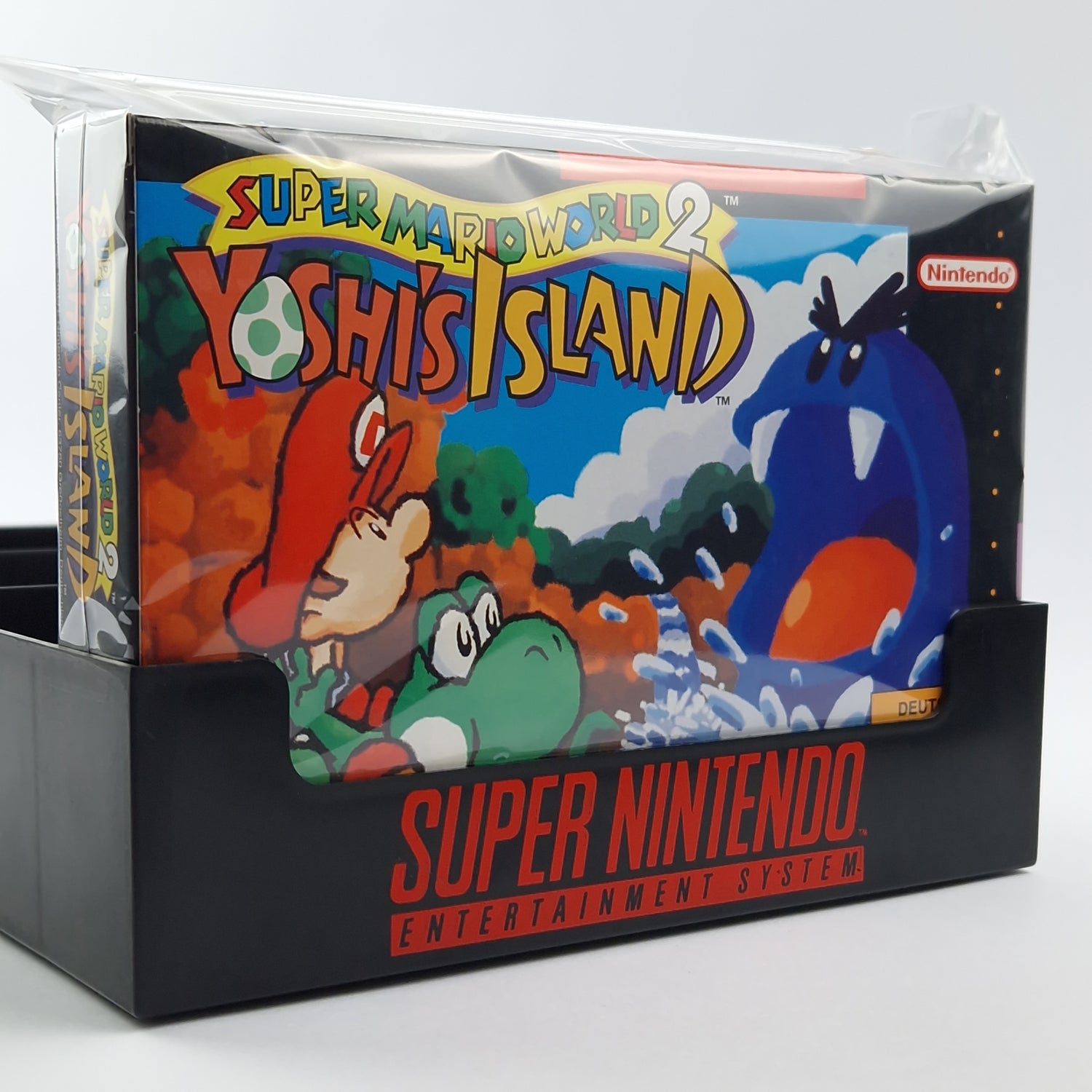 Super Nintendo Spiel : Super Mario World 2 Yoshis Island - SNES OVP PAL NOE