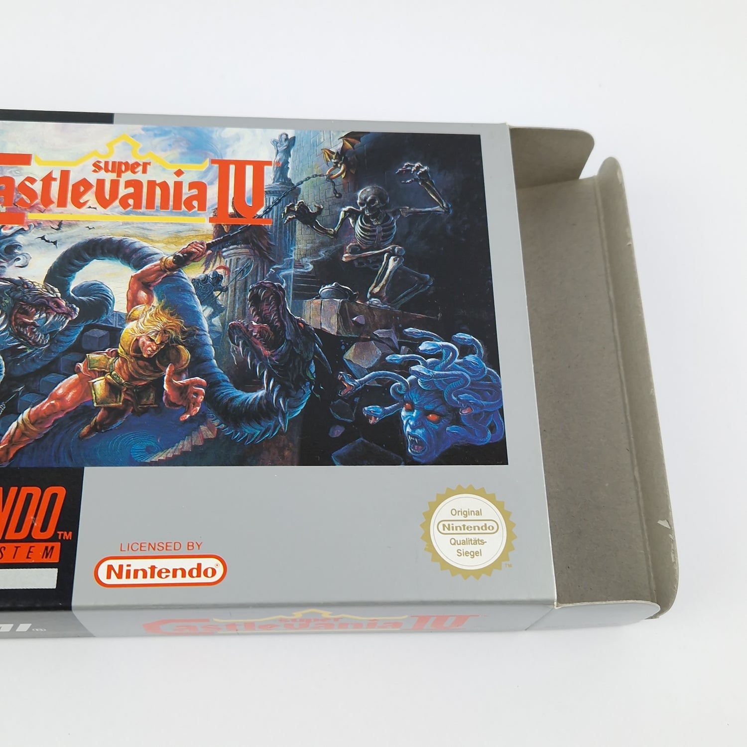 Super Nintendo Spiel : Super Castlevania IV 4 - Modul Anleitung OVP cib SNES PAL