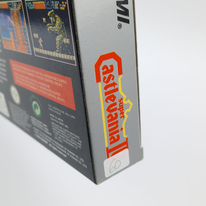Super Nintendo Spiel : Super Castlevania IV 4 - Modul Anleitung OVP cib SNES PAL
