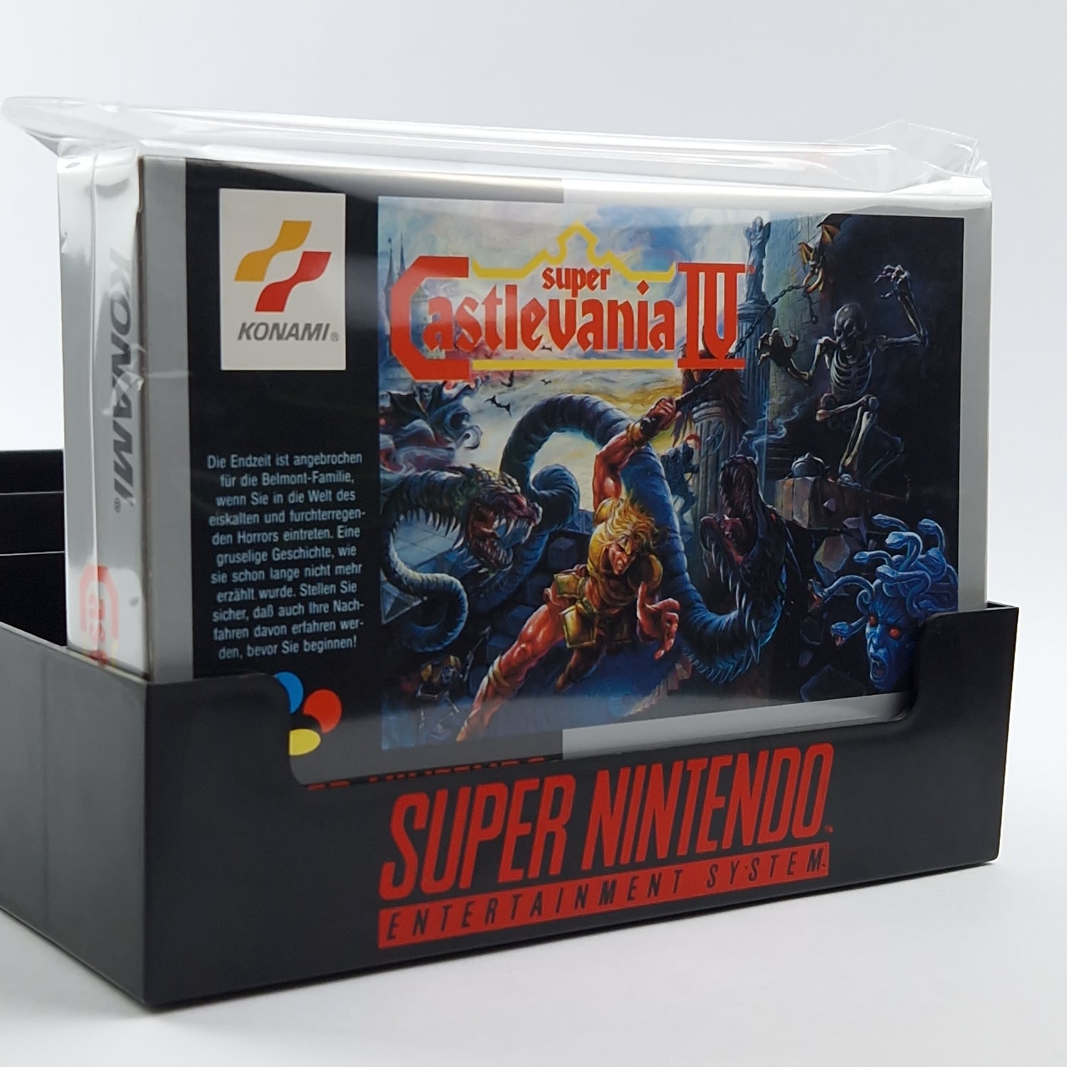 Super Nintendo Spiel : Super Castlevania IV 4 - Modul Anleitung OVP cib SNES PAL