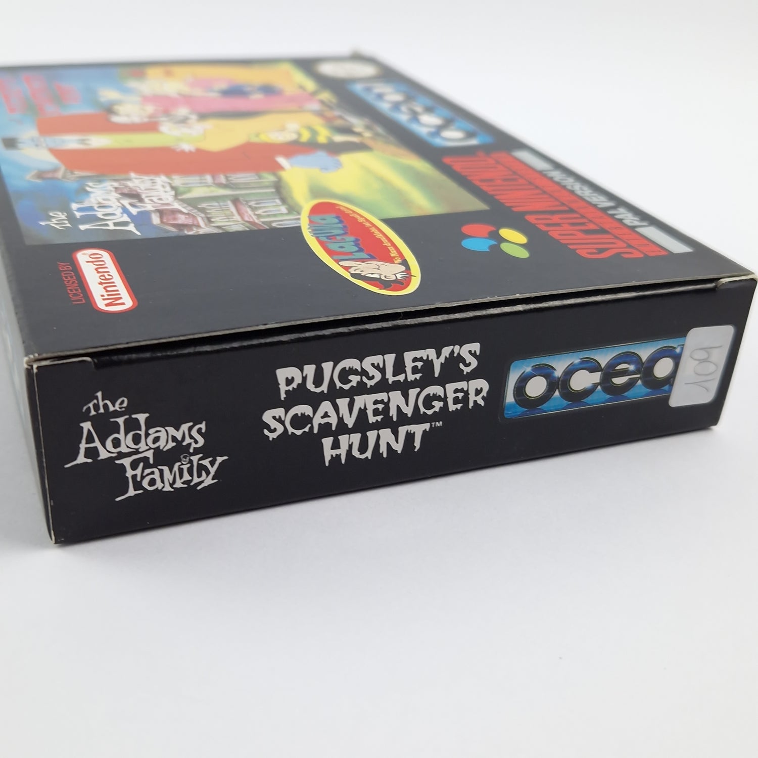 Super Nintendo Game: The Addams Family Pugsley's Scavenger Hunt - SNES OVP PAL