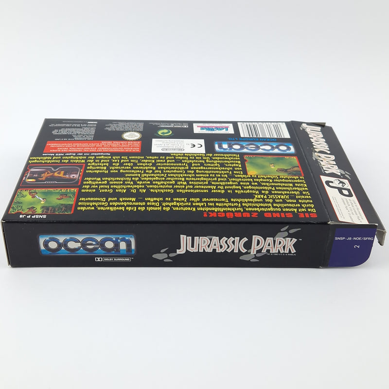 Super Nintendo Spiel : Jurassic Park - Modul Anleitung OVP cib | SNES PAL