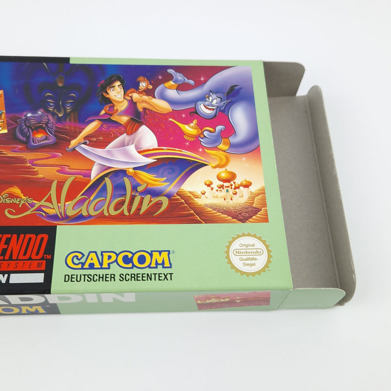 Super Nintendo Game: Disney's Aladdin - Module Instructions OVP cib | SNES PAL German