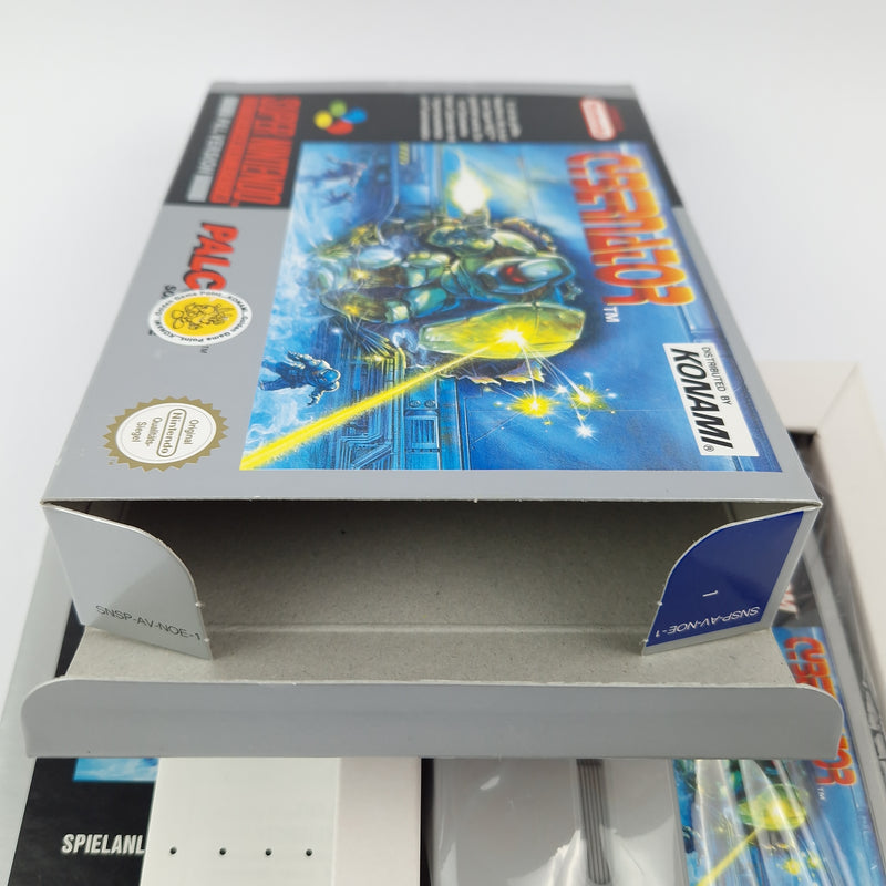 Super Nintendo Game: Cybernator - Module Instructions OVP cib | SNES PAL Konami