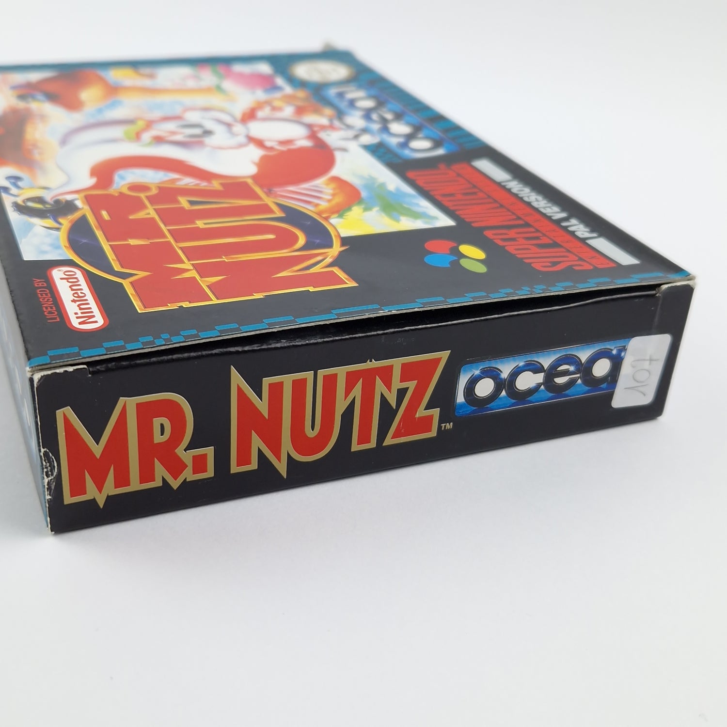 Super Nintendo Spiel : MR. Nutz - Modul Anleitung OVP cib / SNES PAL