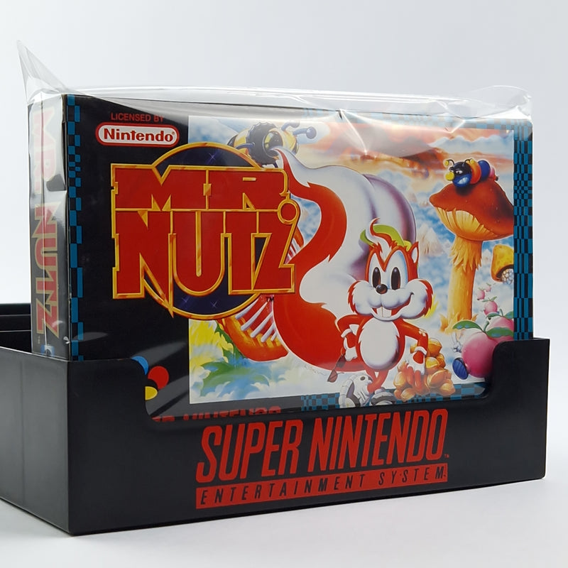 Super Nintendo Spiel : MR. Nutz - Modul Anleitung OVP cib / SNES PAL