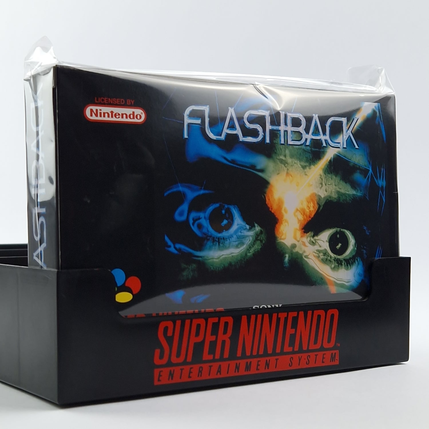 Super Nintendo Game: Flashback - Module Instructions OVP cib / SNES PAL NOE